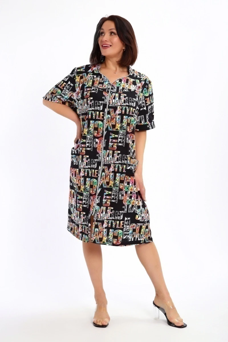 Халат 88146 (черный)