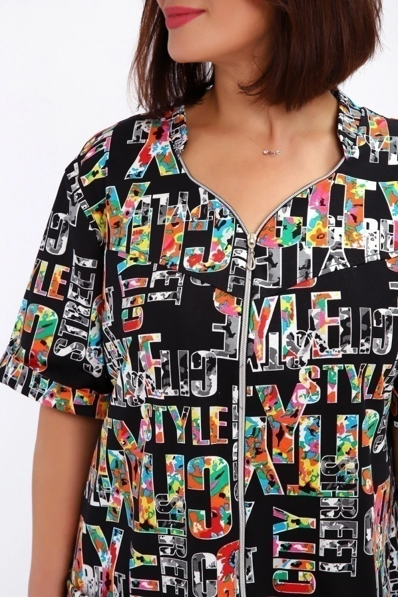 Халат 88146 (черный)