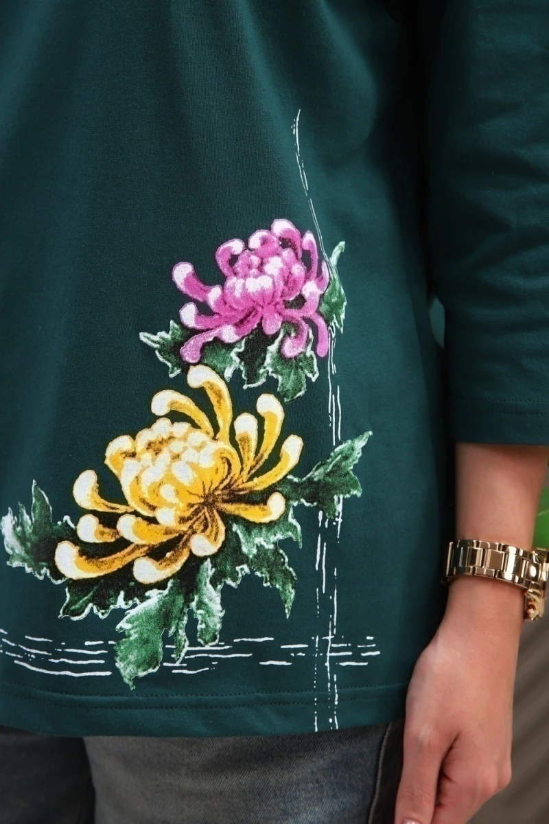 Туника 29537 (изумрудный)