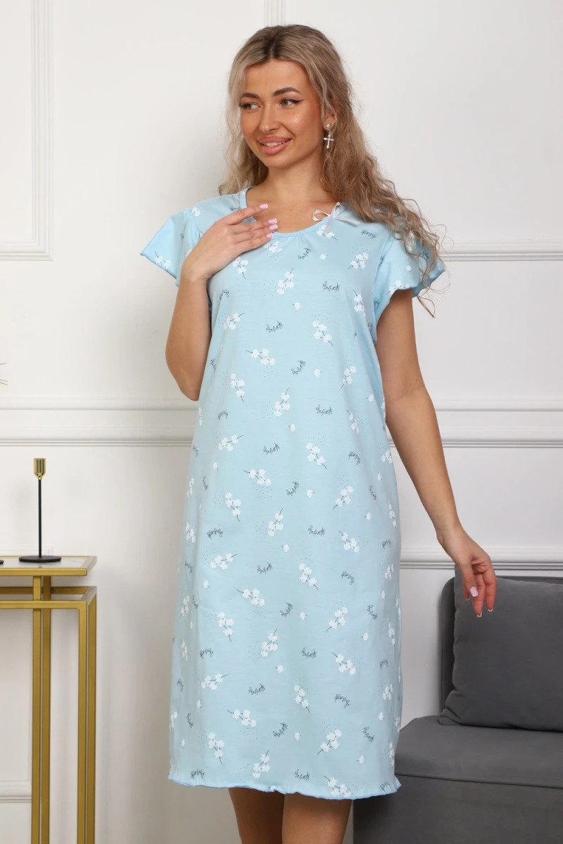 Сорочка 313 (голубой)