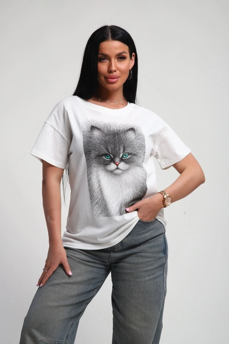 Футболка 85667 (белый)