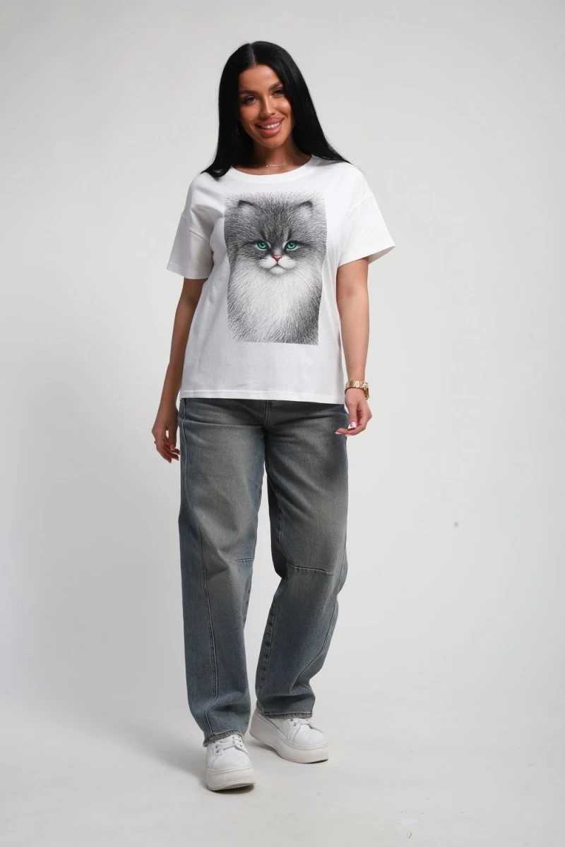 Футболка 85667 (белый)