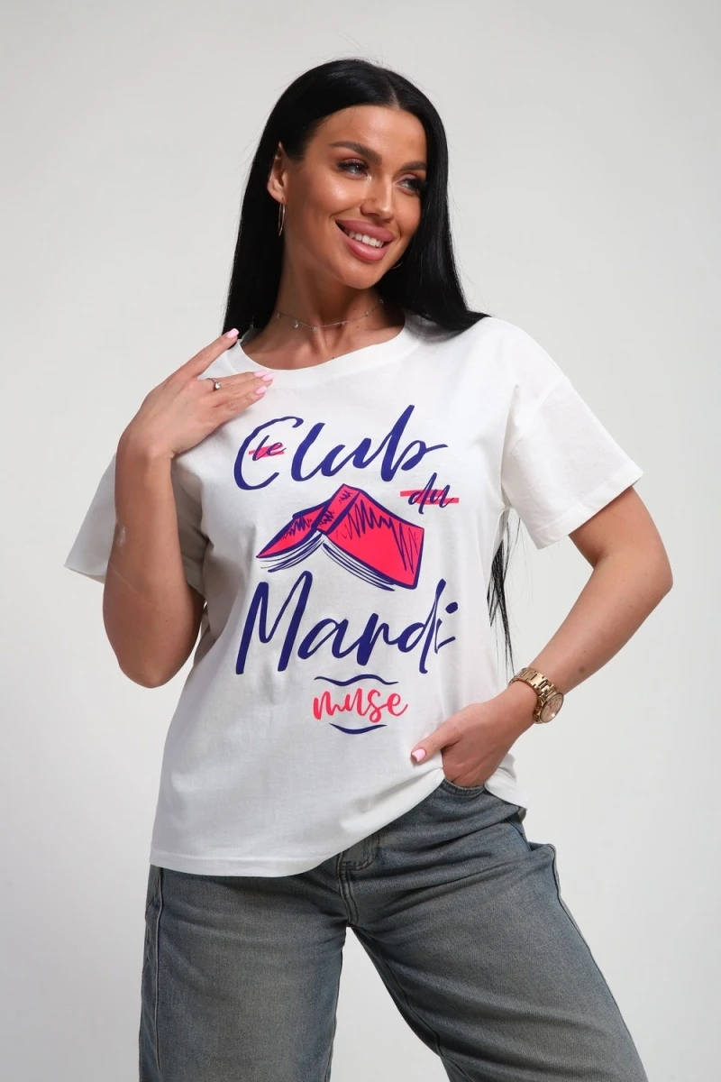 Футболка 85666 (белый)