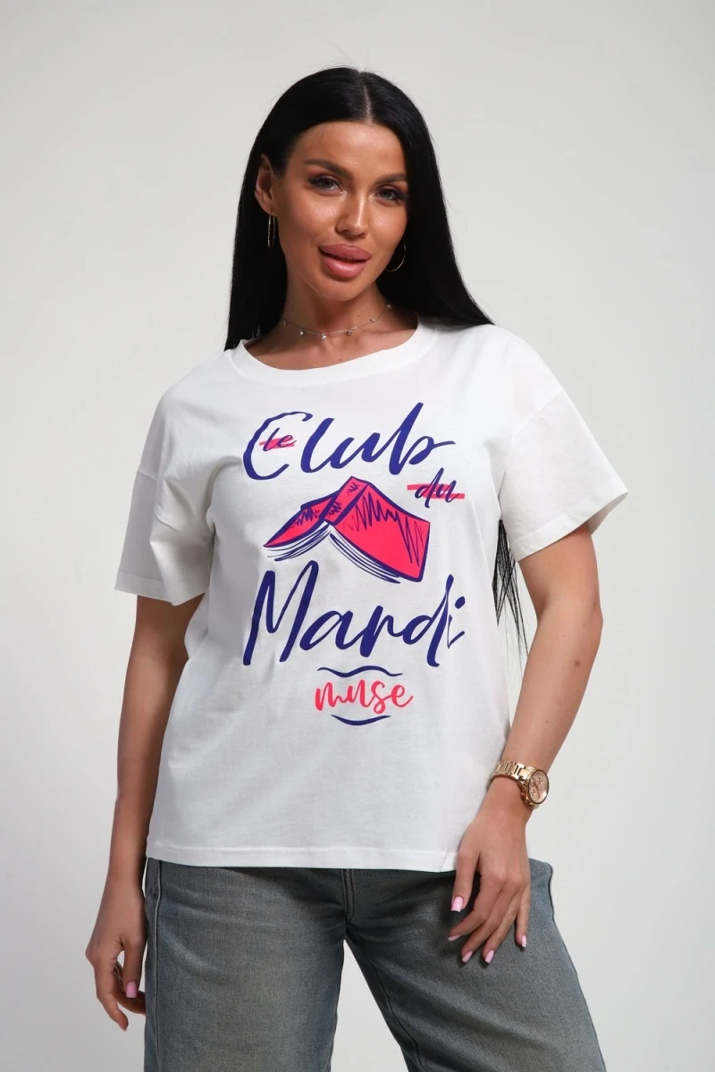 Футболка 85666 (белый)