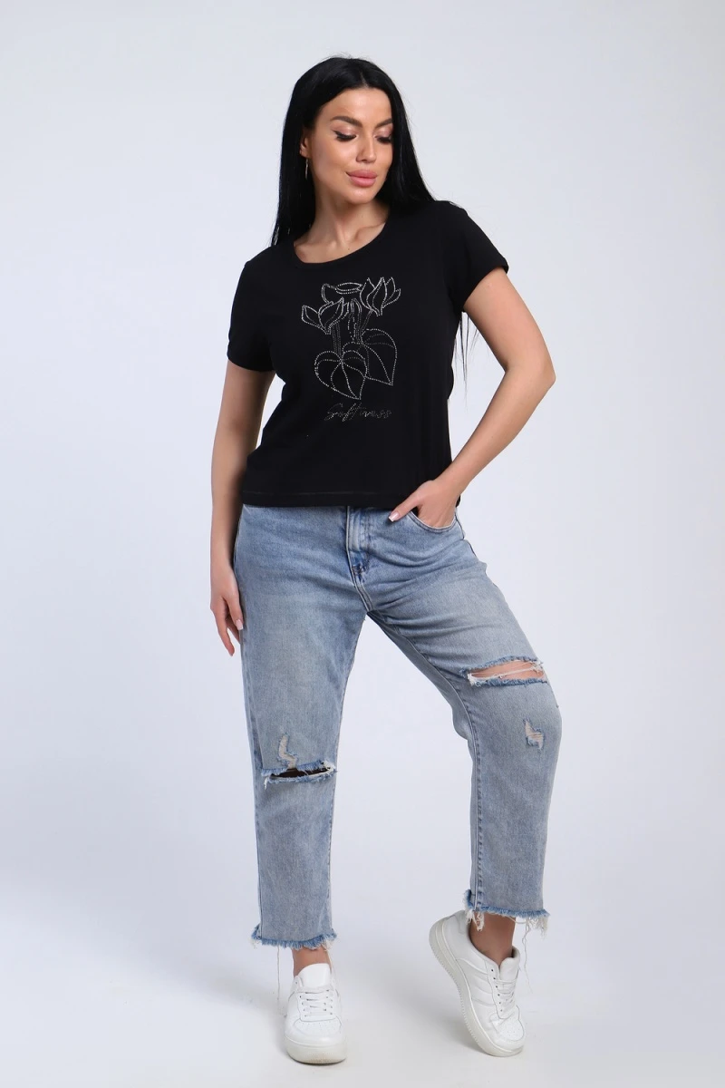 Футболка 74404 (черный)