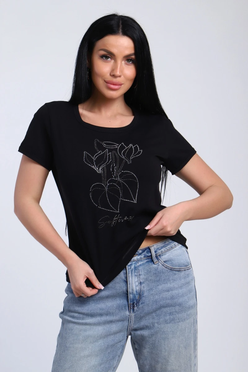 Футболка 74404 (черный)