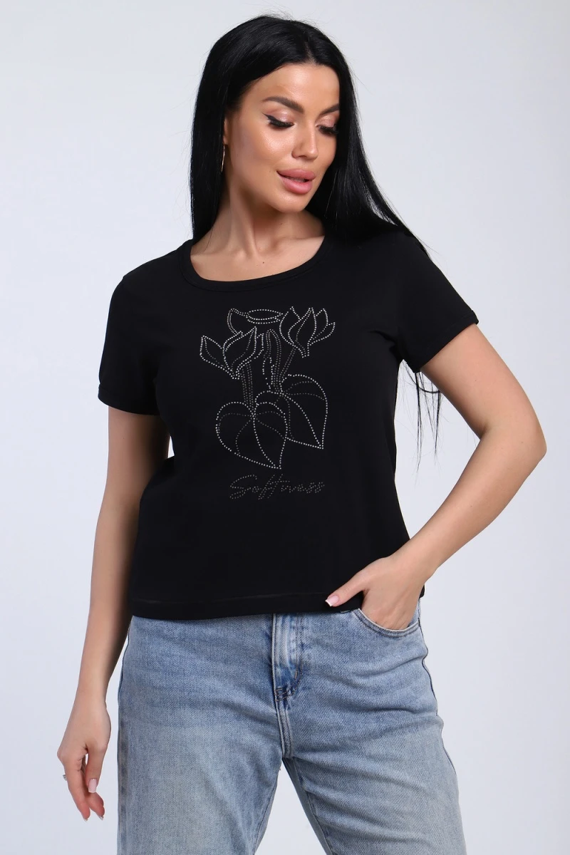 Футболка 74404 (черный)