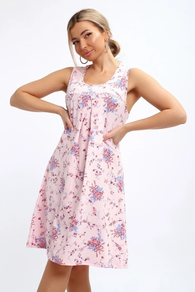 Сорочка 30148 (розовый)