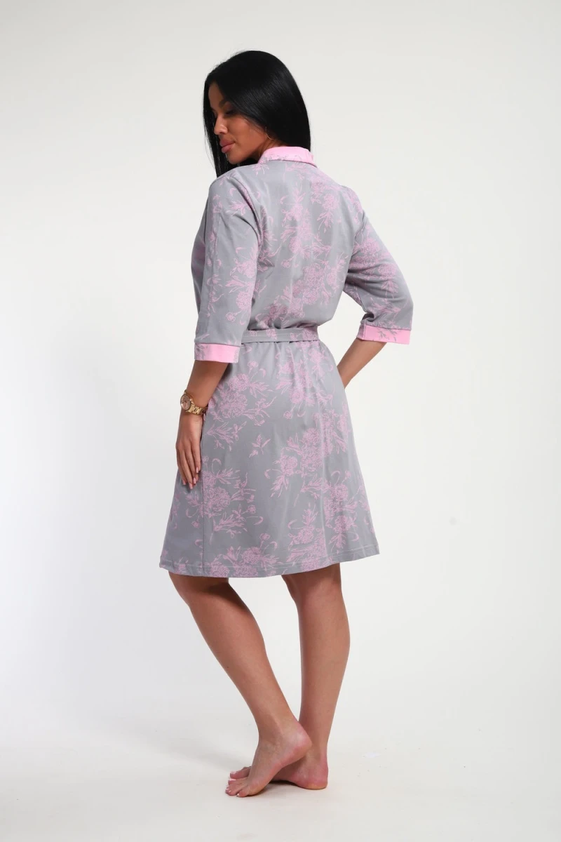 Пеньюар с сорочкой Элуна (розовый)