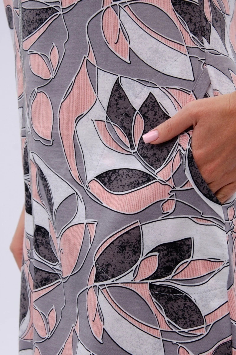 Халат Красотка (листья)