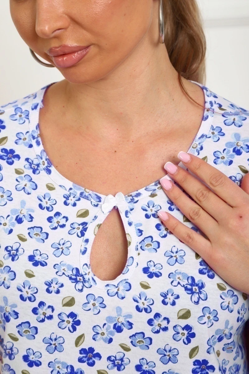 Сорочка 29539 (бирюзовый)