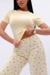 Пижама с брюками Брунелла 2 (желтый)