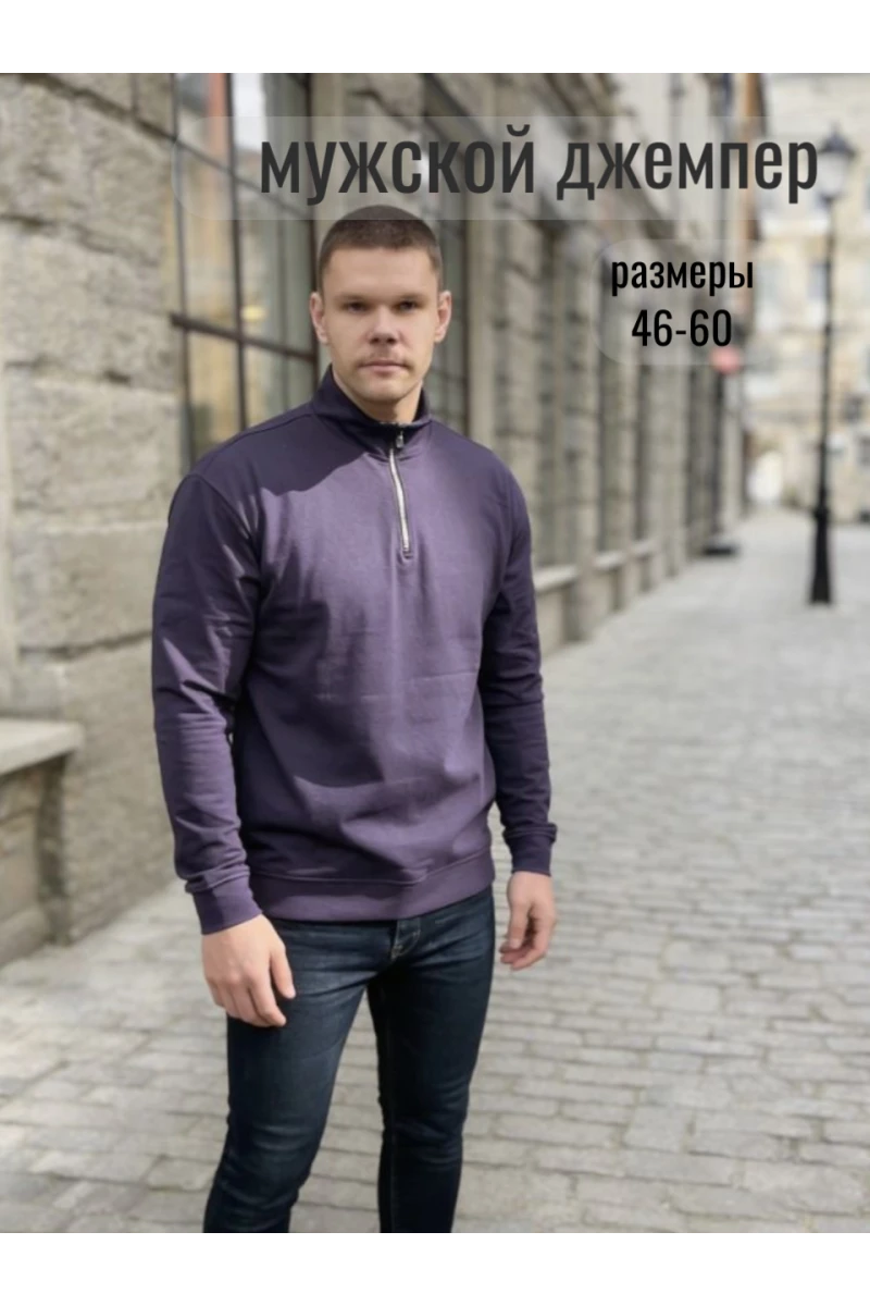 Джемпер 52723 (фиолетовый)
