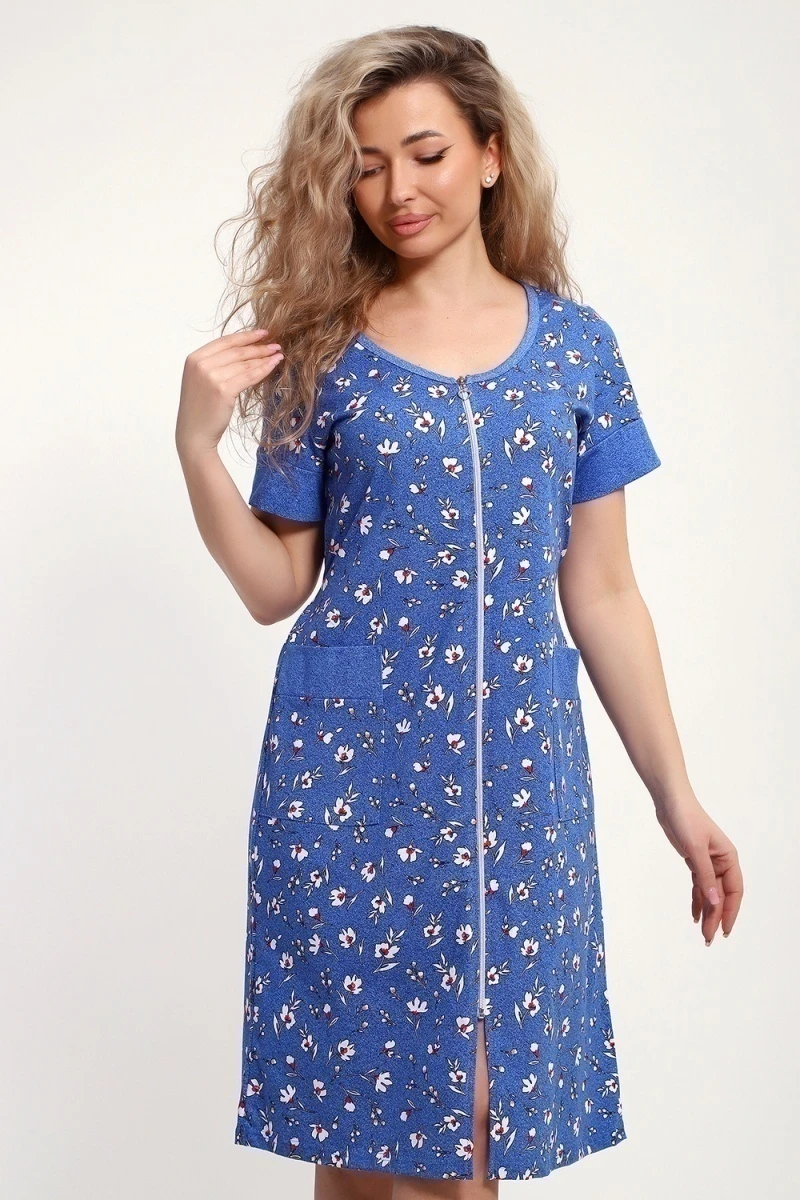 Халат 37005 (джинс)