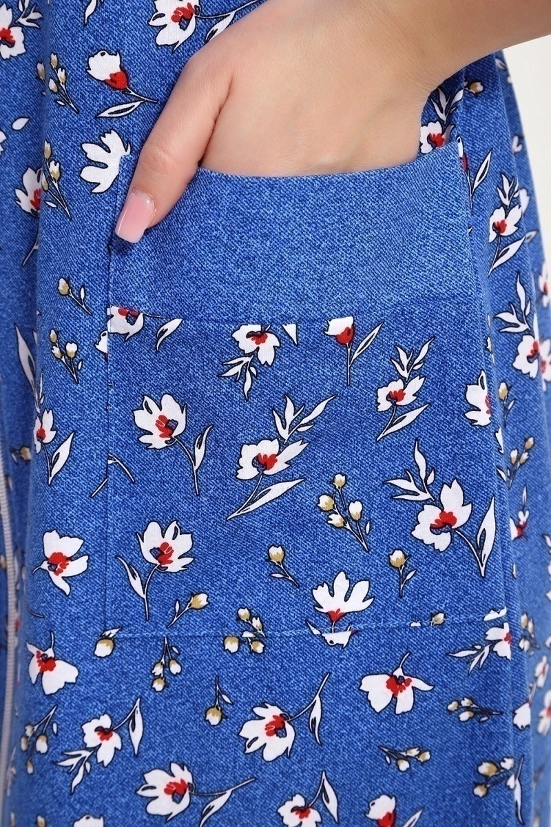 Халат 37005 (джинс)