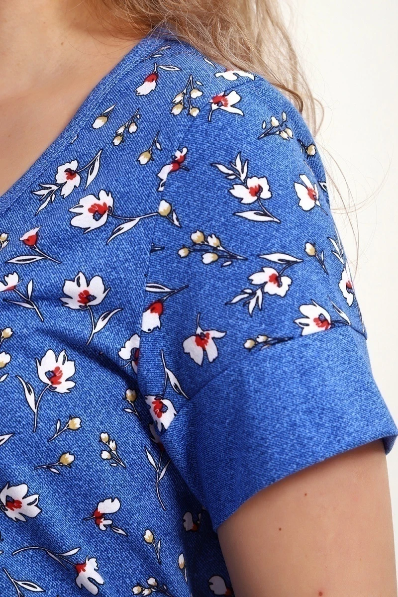 Халат 37005 (джинс)