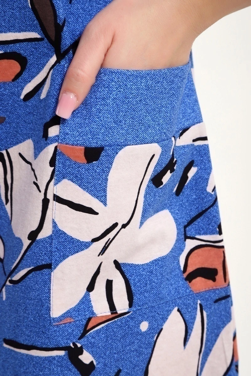 Халат 37004 (джинс)