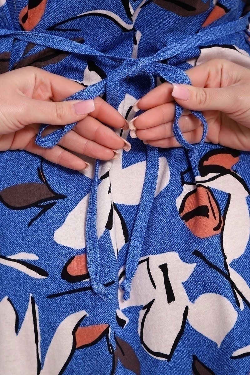 Халат 37004 (джинс)