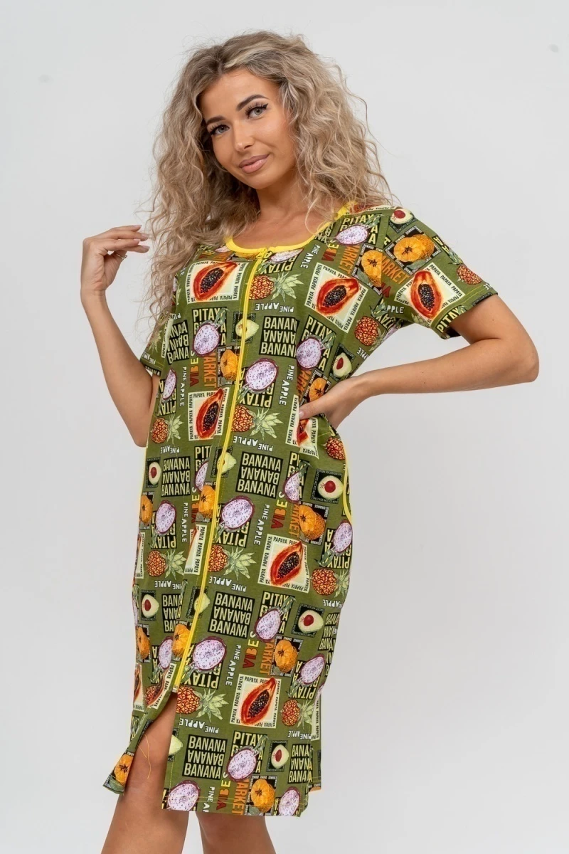 Халат 37007 (хаки)