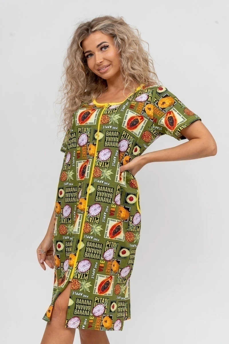 Халат 37007 (хаки)