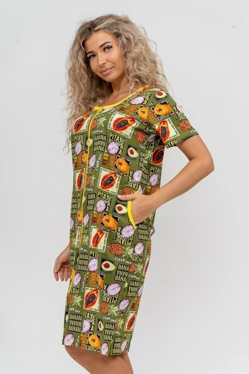 Халат 37007 (хаки)