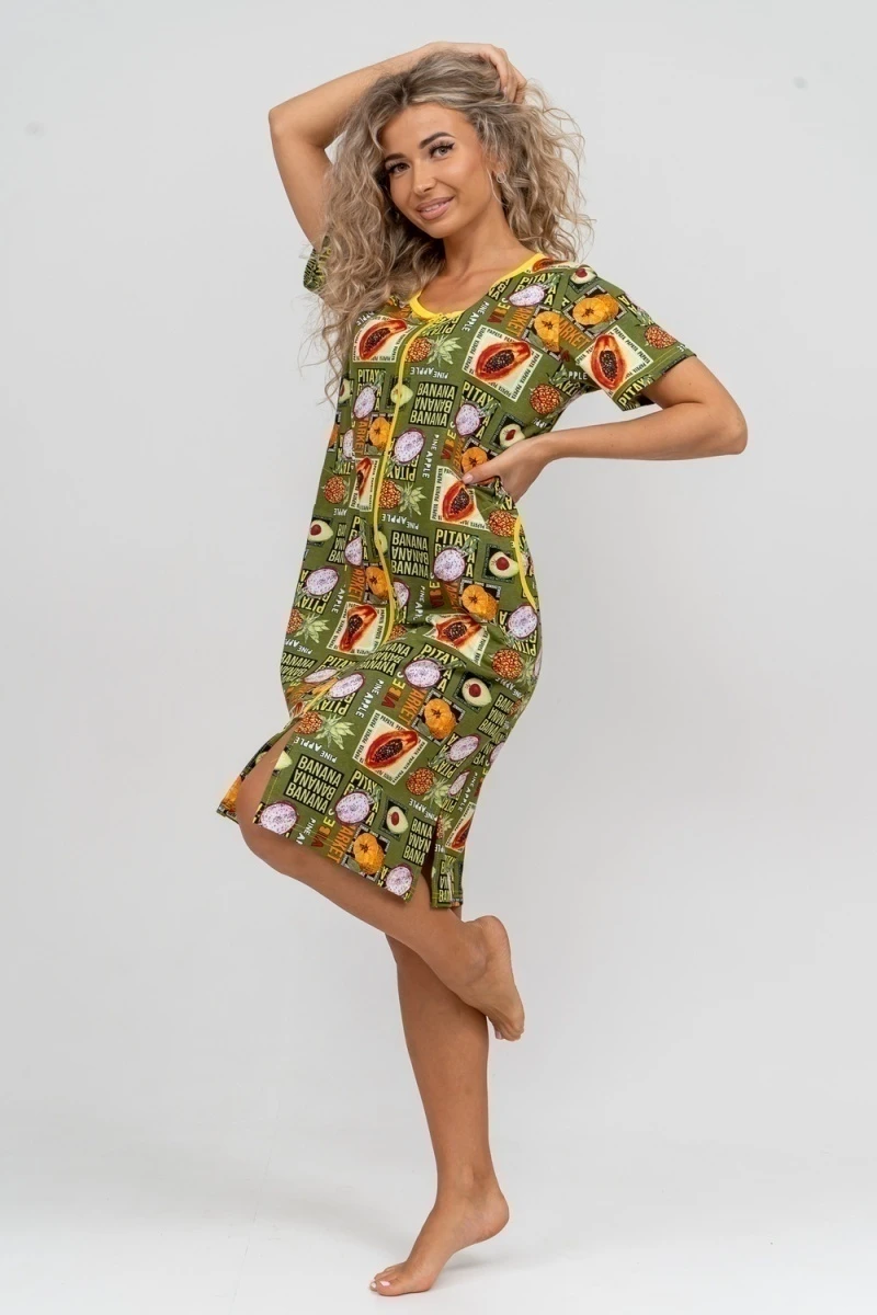 Халат 37007 (хаки)