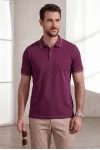 Футболка-поло 14454 (бордовый)