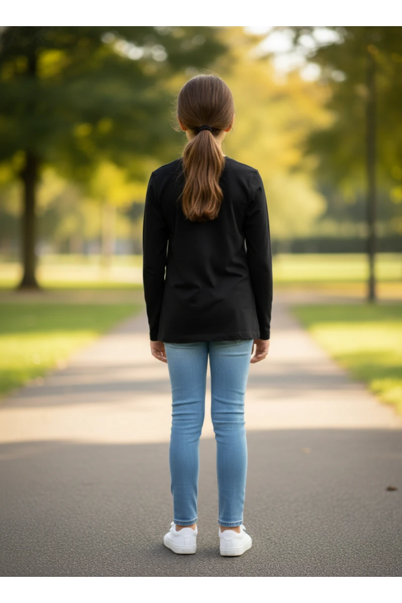 Лонгслив 827 (черный)