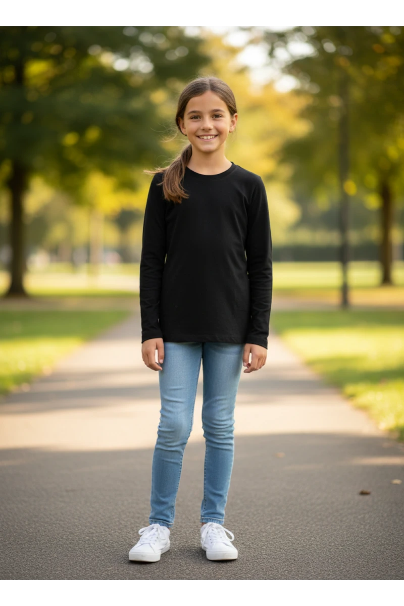 Лонгслив 827 (черный)