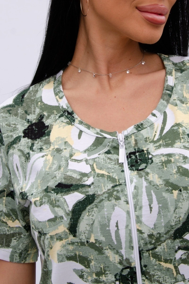 Халат Рената 2 (лилии)