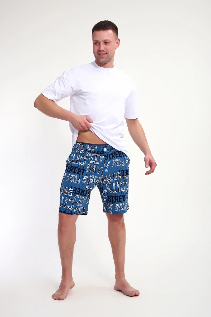 Шорты 37006 (индиго)