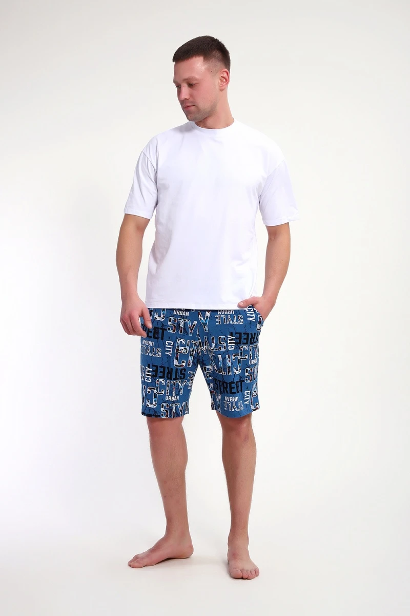 Шорты 37006 (индиго)