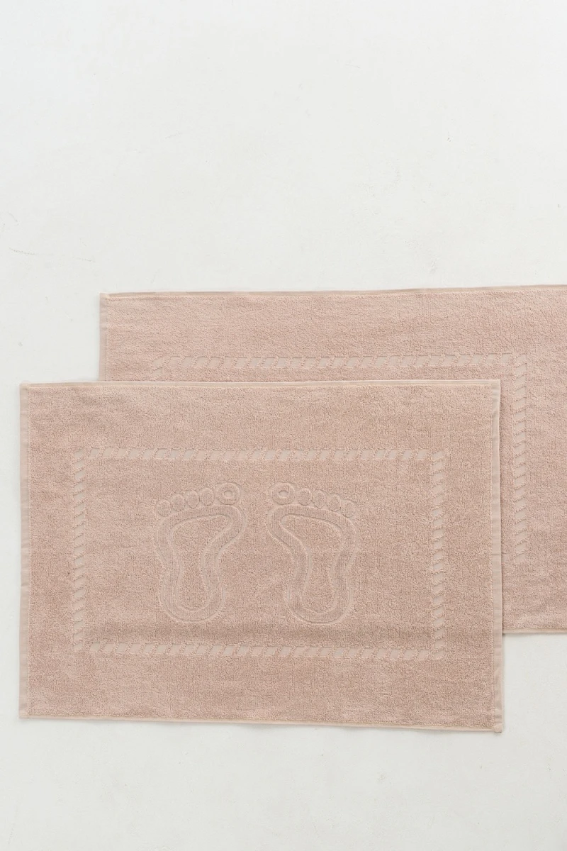 Полотенце Софатекс 50 * 70 коврик ножки 2шт (бежевый)