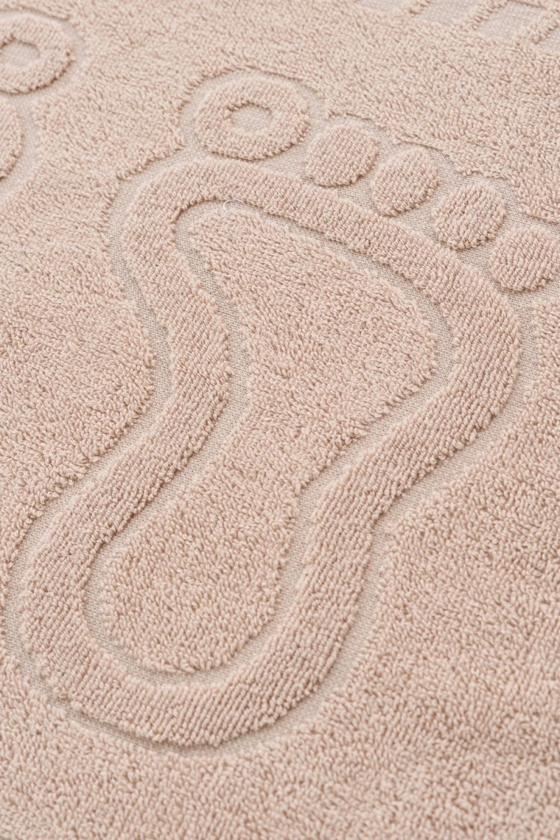 Полотенце Софатекс 50 * 70 коврик ножки 2шт (бежевый)