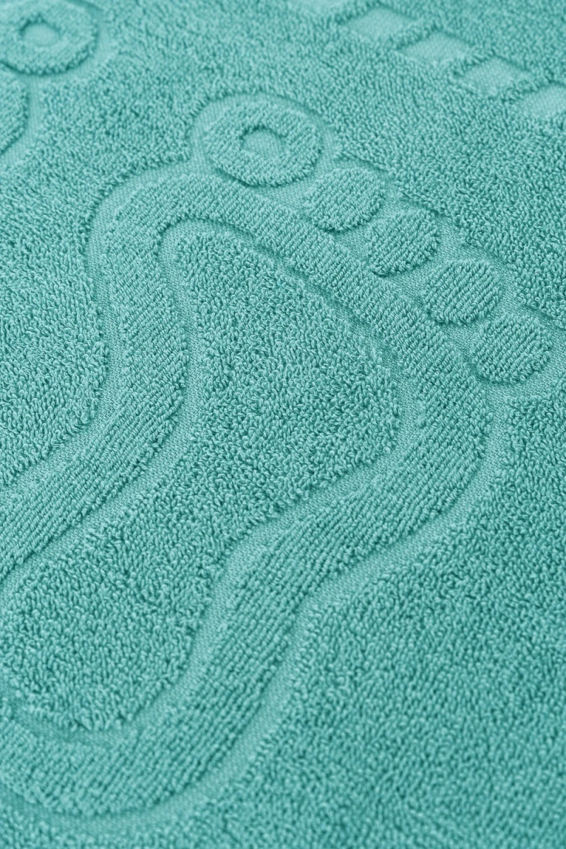 Полотенце Софатекс 50 * 70 коврик ножки 2шт (ментол)