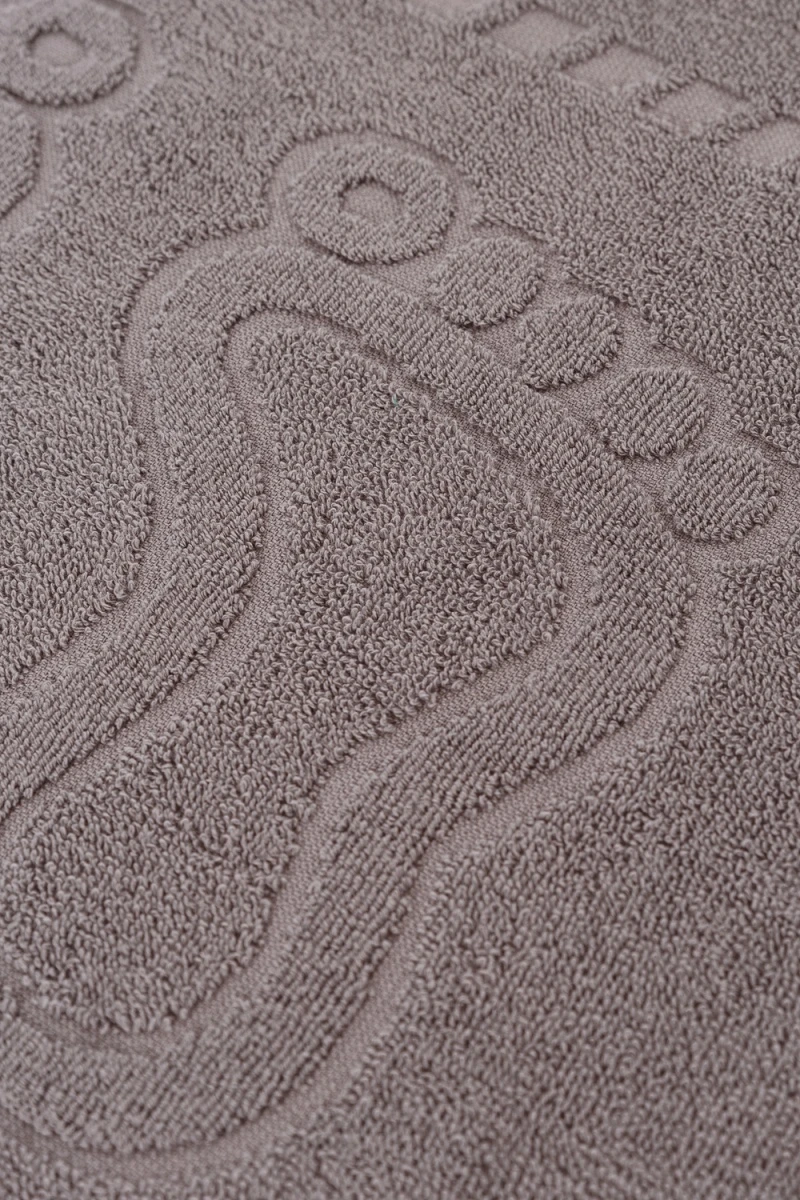 Полотенце Софатекс 50 * 70 коврик ножки 2шт (светло-серый)