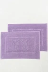 Полотенце Софатекс 50 * 70 коврик ножки 2шт (сирень)