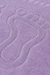Полотенце Софатекс 50 * 70 коврик ножки 2шт (сирень)