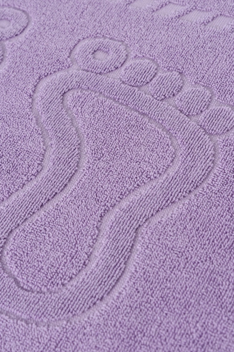 Полотенце Софатекс 50 * 70 коврик ножки 2шт (сирень)