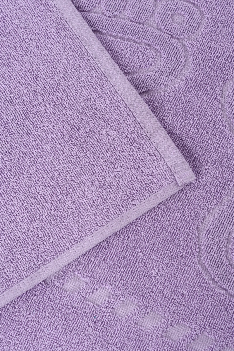 Полотенце Софатекс 50 * 70 коврик ножки 2шт (сирень)