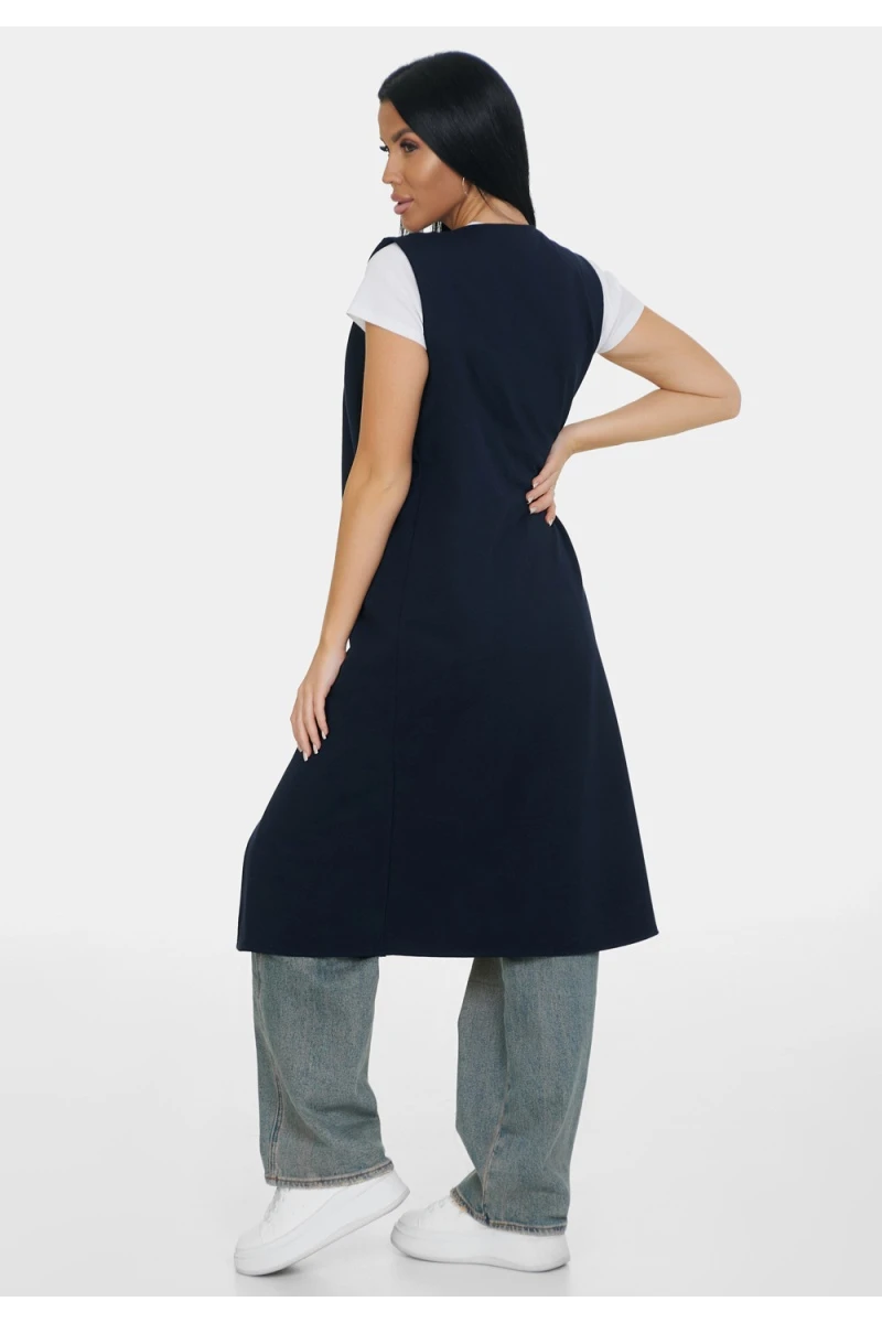 Жилет Стиль (индиго)