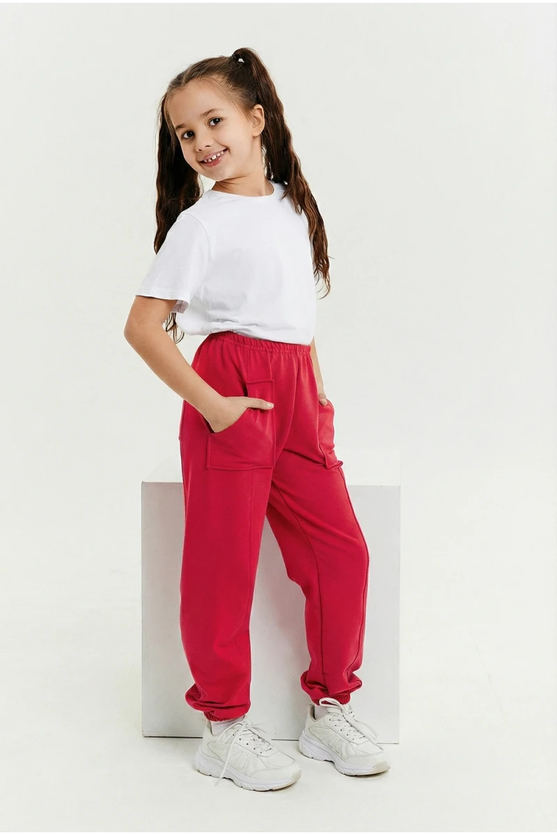 Детские брюки 5128 (фуксия)