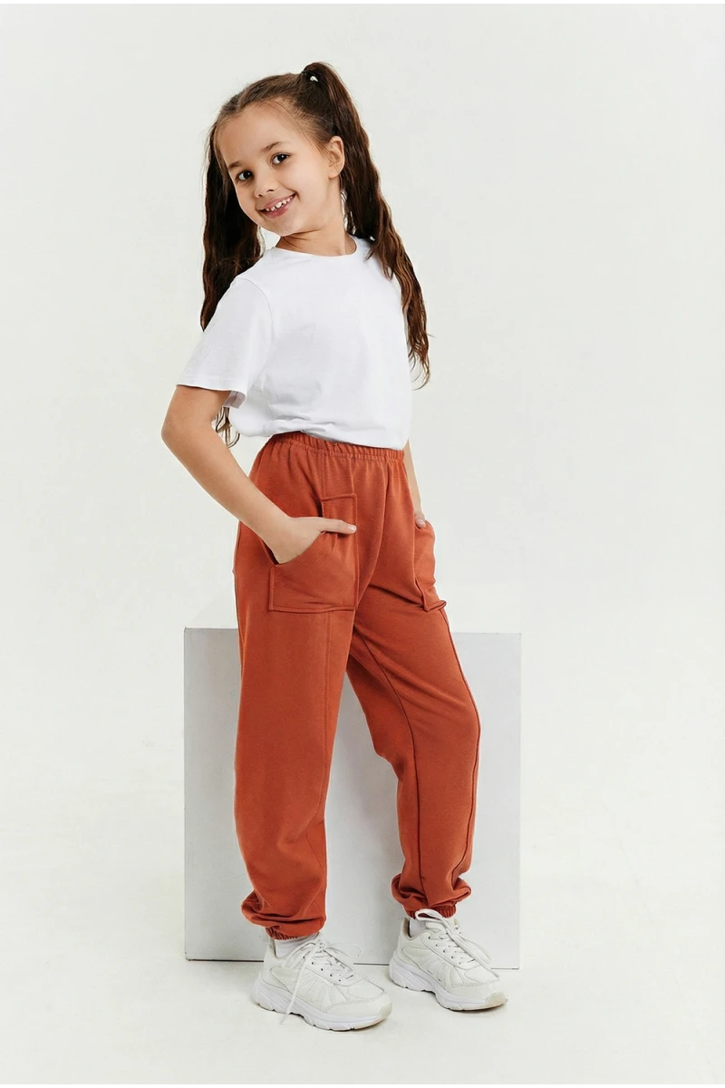Детские брюки 5128 (кирпичный)
