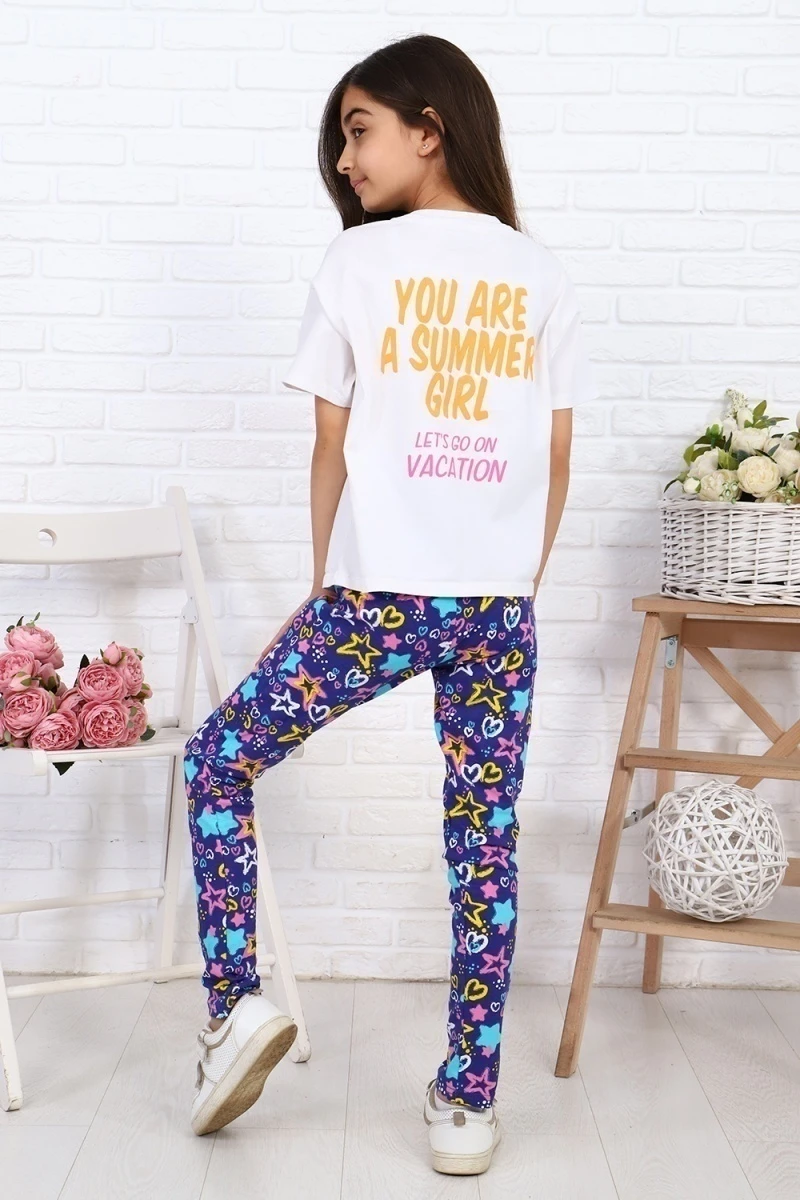 Легинсы 30154 (василек)