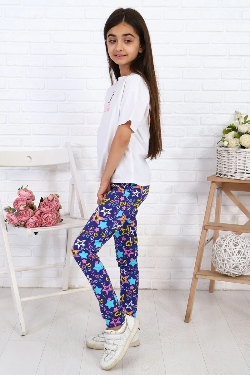 Легинсы 30154 (василек)