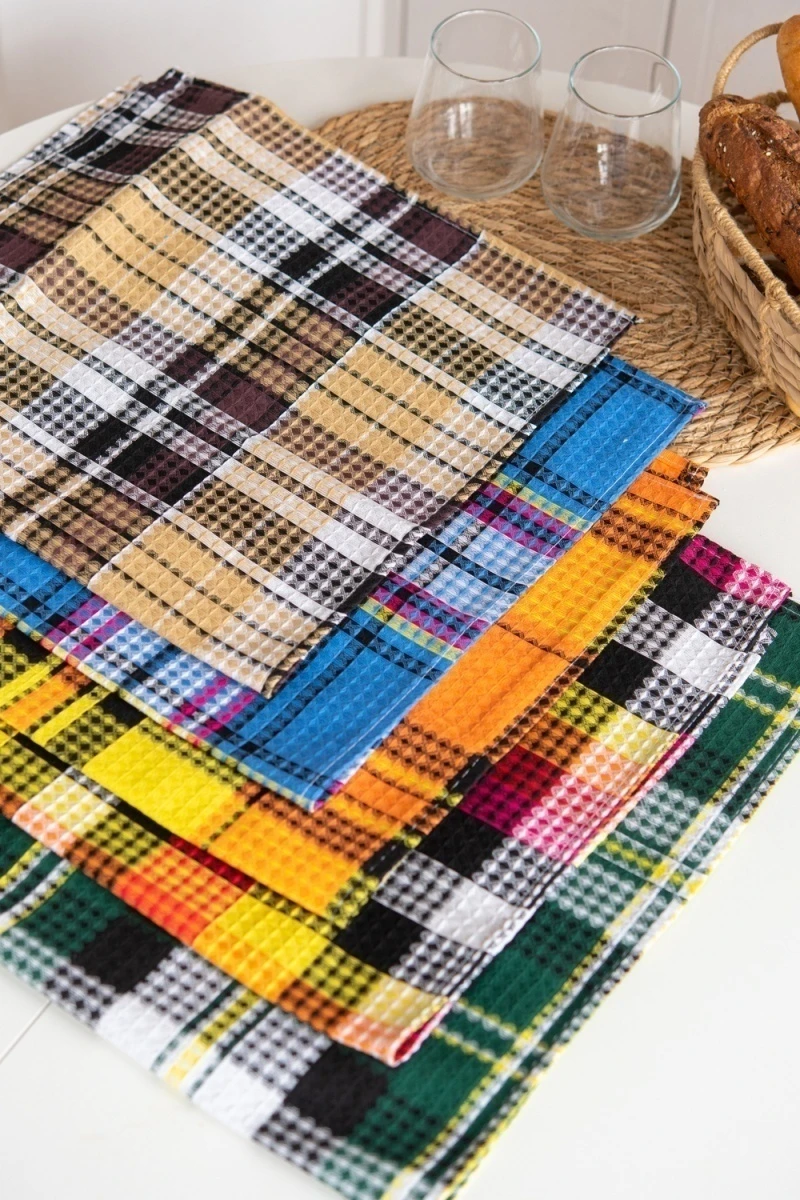 Набор полотенец вафельн.