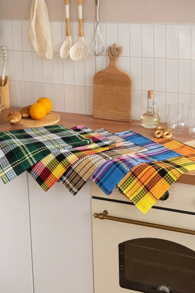 Набор полотенец вафельн.