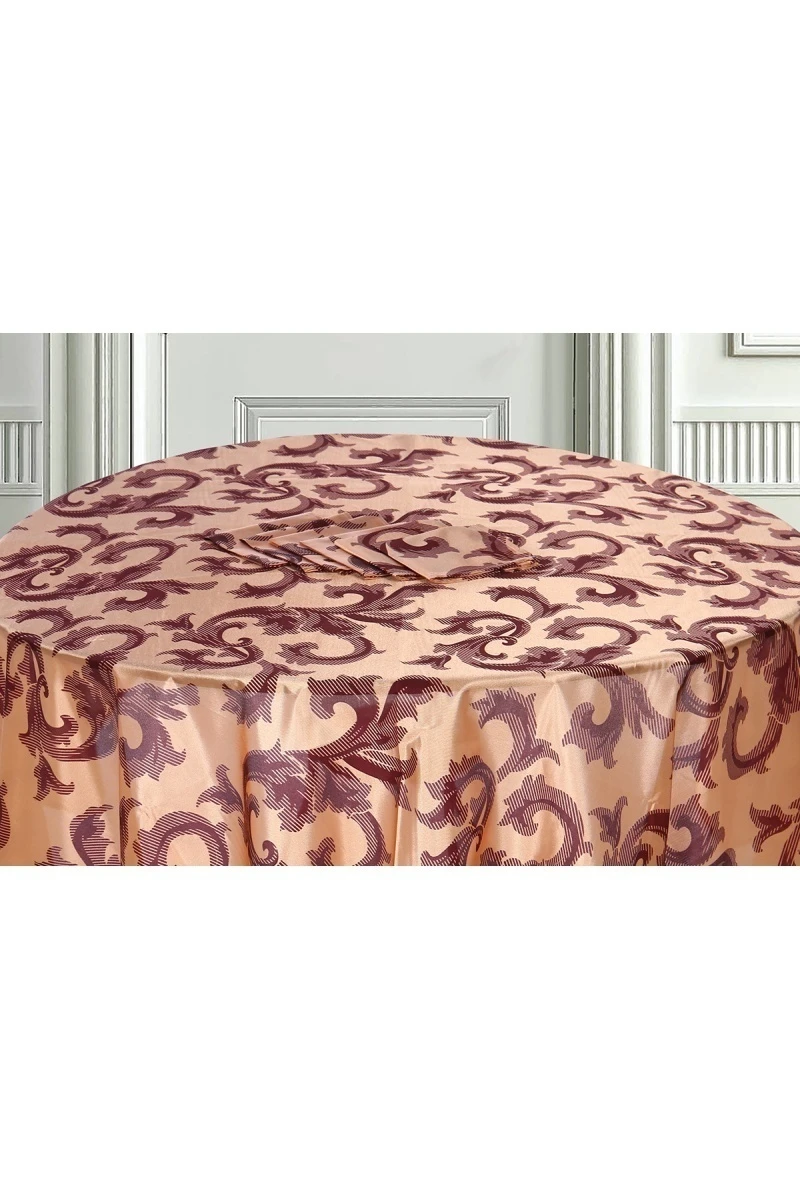 Карамель Скатерть 140*210 +салфетка 30*30(6шт)  трикот (в ассортименте)