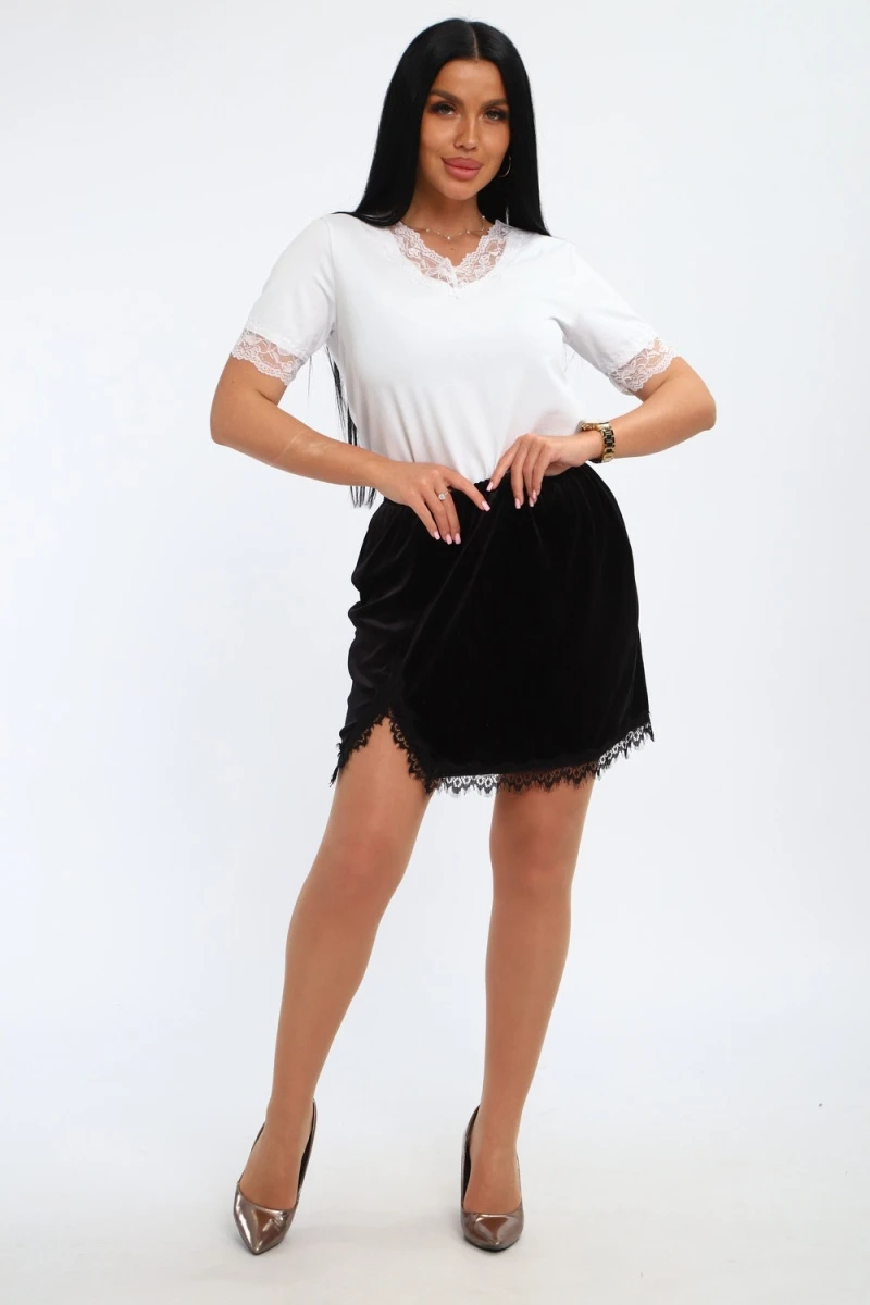 Юбка 19140 (черный)