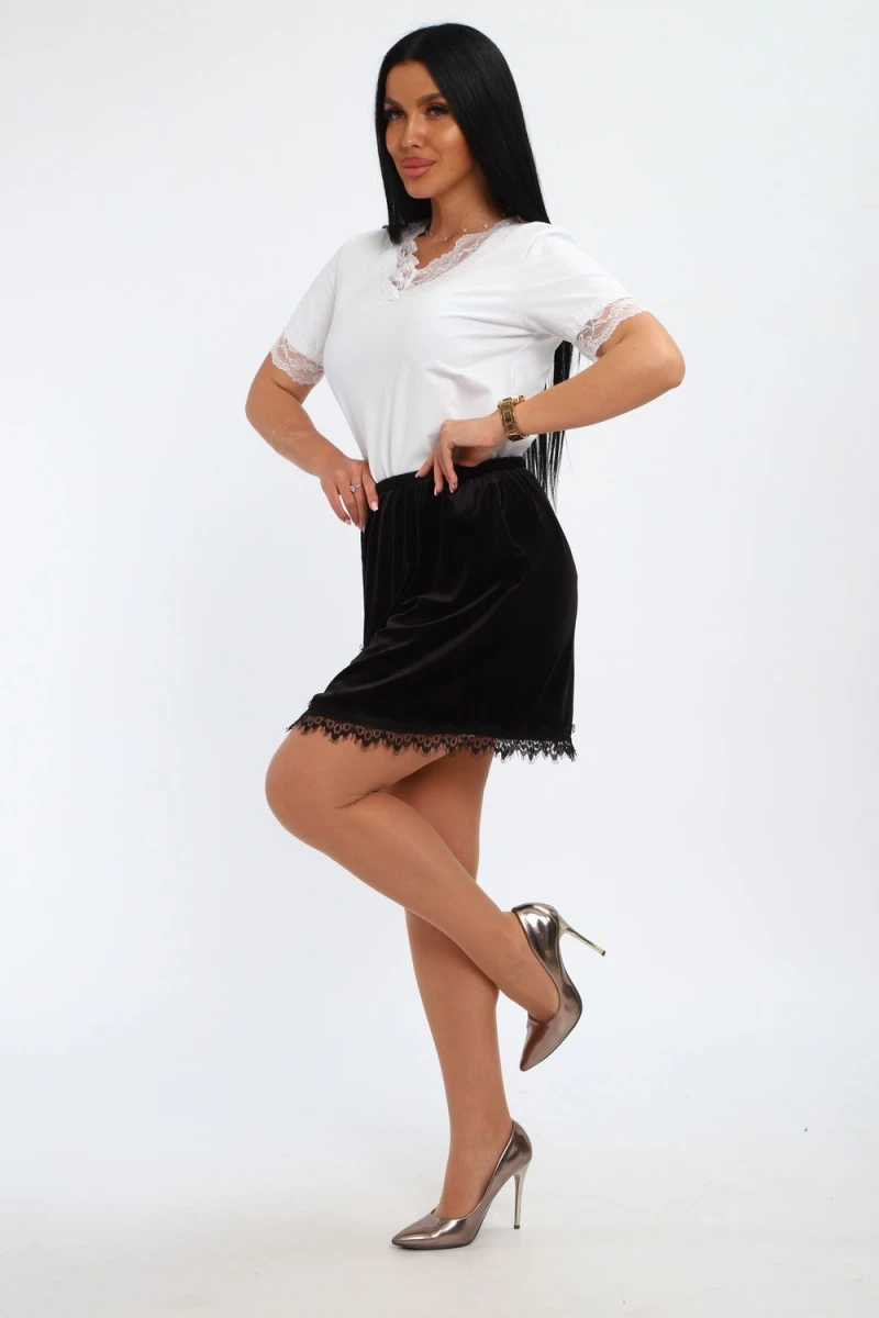 Юбка 19140 (черный)